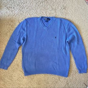Polo men’s long sleeve knit sweater
